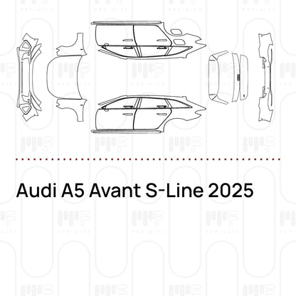 Pre-Cut PPF Audi A5 Avant S-Line 2025
