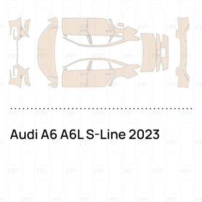 Pre-Cut PPF Audi A6 A6L S-Line 2023