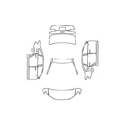 Pre-Cut PPF Audi A6 A6L TFSI e Base 2022 - PPF-Kits