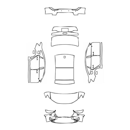 Pre-Cut PPF Audi A6 A6L TFSI e S-Line 2020 - PPF-Kits