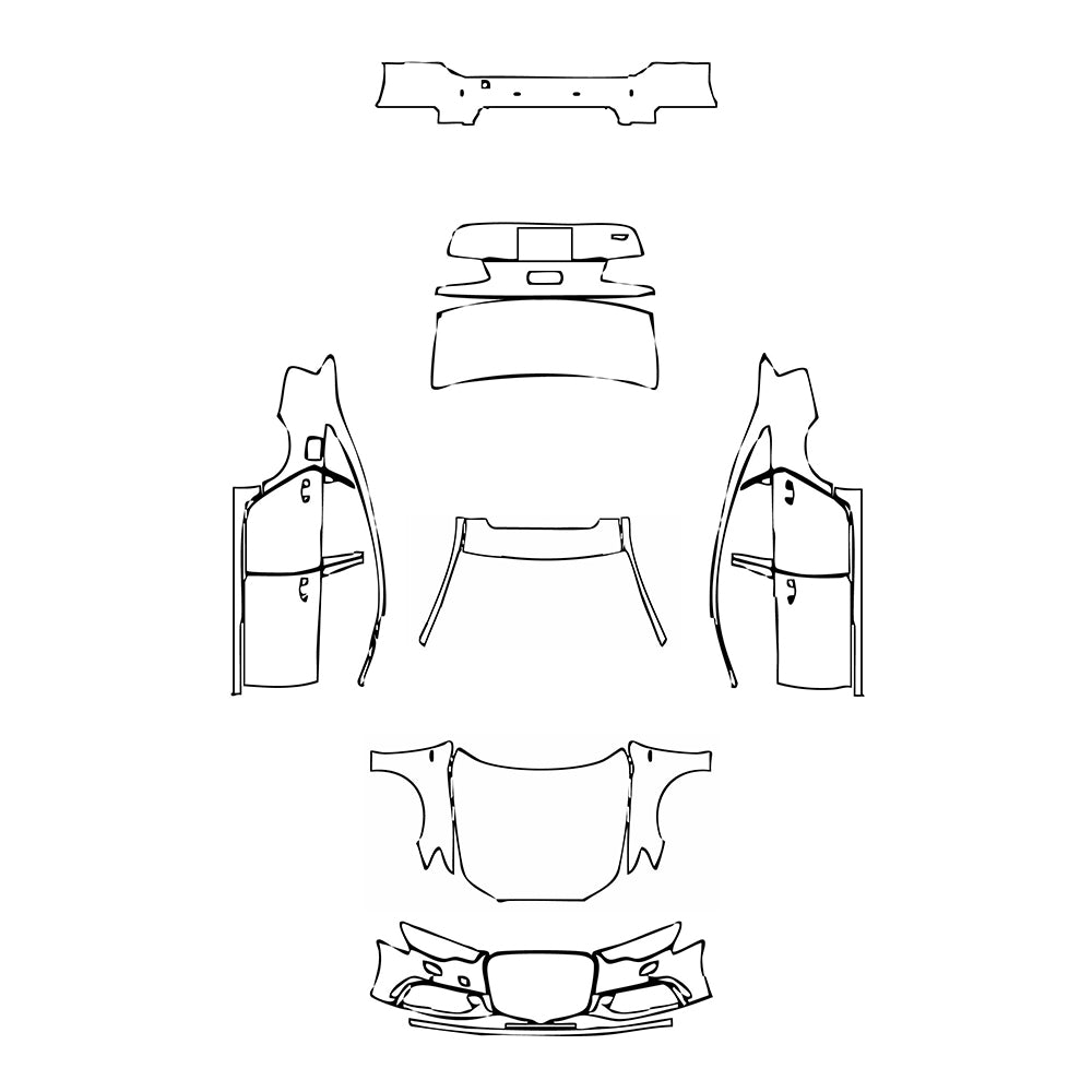 Pre-Cut PPF Audi A6 A6 S-line 2013 - PPF-Kits
