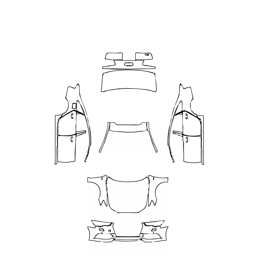 Pre-Cut PPF Audi A6 A6 S-line 2016 - PPF-Kits