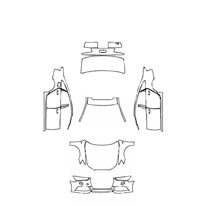 Pre-Cut PPF Audi A6 A6 S-line 2016 - PPF-Kits