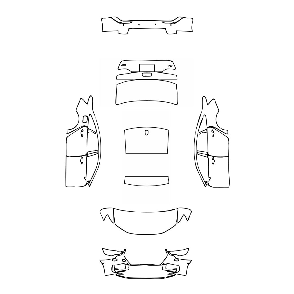 Pre-Cut PPF Audi A6 A6 S-line 2024 - PPF-Kits