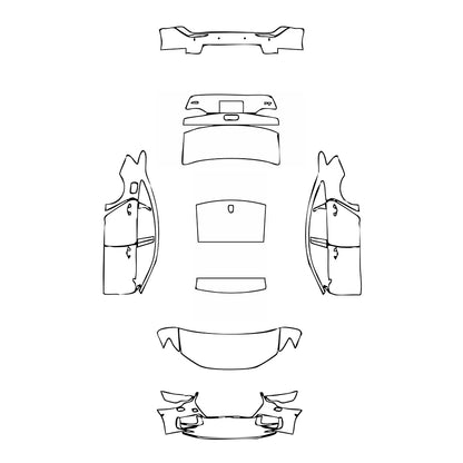 Pre-Cut PPF Audi A6 A6 S-line 2024 - PPF-Kits
