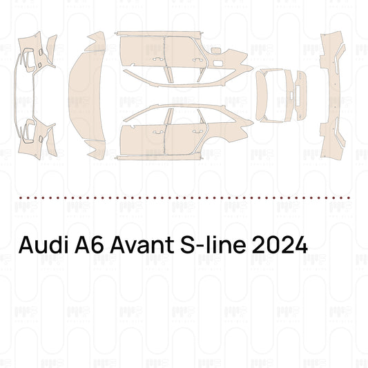 Pre-Cut PPF Audi A6 Avant S-line 2024