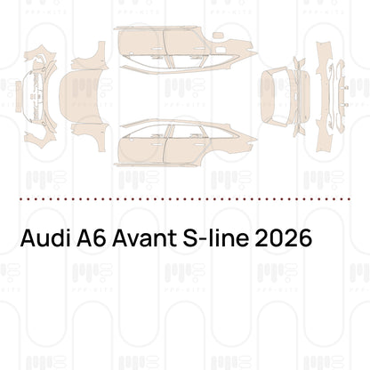 Pre-Cut PPF Audi A6 Avant S-line 2026