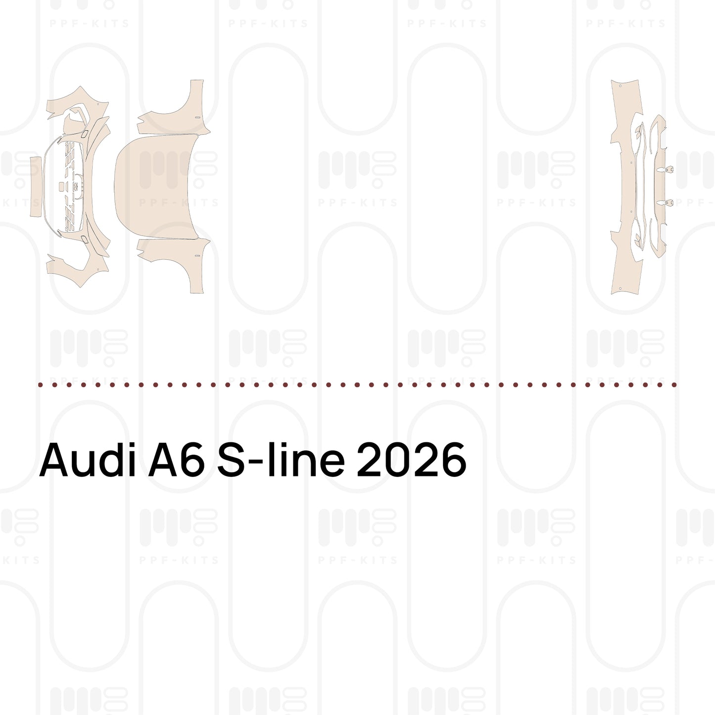 Pre-Cut PPF Audi A6 S-line 2026