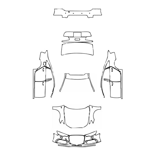 Pre-Cut PPF Audi A6 S6 2012 - PPF-Kits