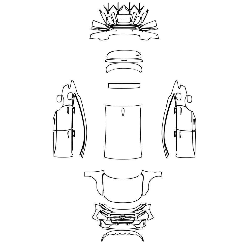 Pre-Cut PPF Audi A6 e-tron A6 Sportback e-tron S-Line 2025