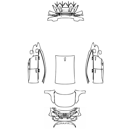 Pre-Cut PPF Audi A6 e-tron S6 Sportback e-tron 2025