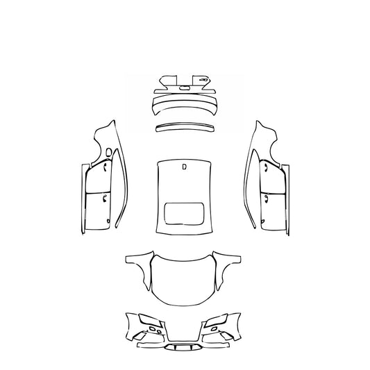 Pre-Cut PPF Audi A7 RS7 Sportback 2015 - PPF-Kits