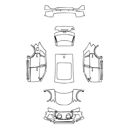 Pre-Cut PPF Audi Q3 SUV S-Line 2024 - PPF-Kits