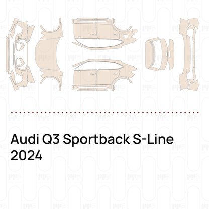 Pre-Cut PPF Audi Q3 Sportback S-Line 2024