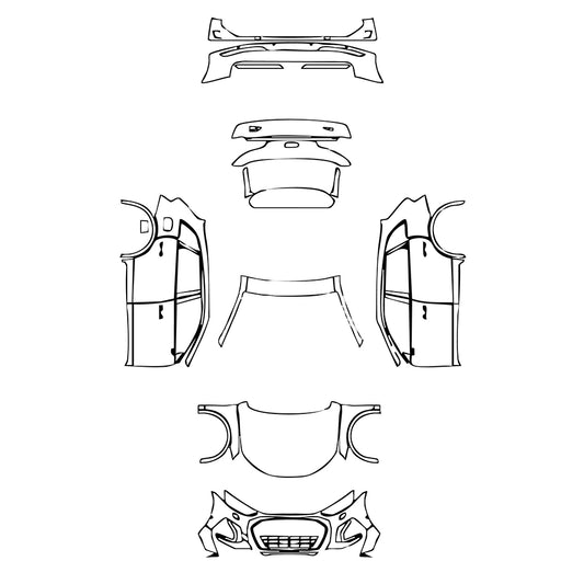 Pre-Cut PPF Audi Q5 Extended Wheelbase Base 2025 - PPF-Kits