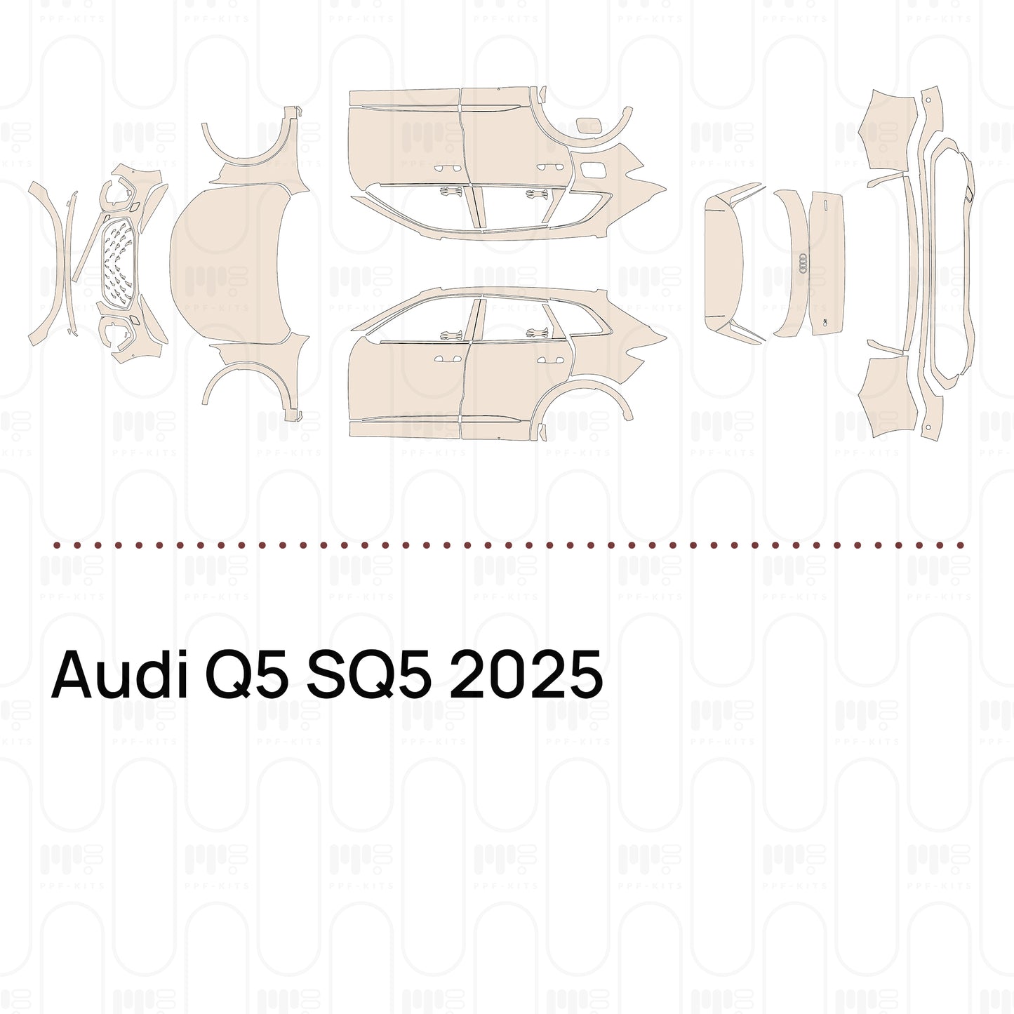 Pre-Cut PPF Audi Q5 SQ5 2025
