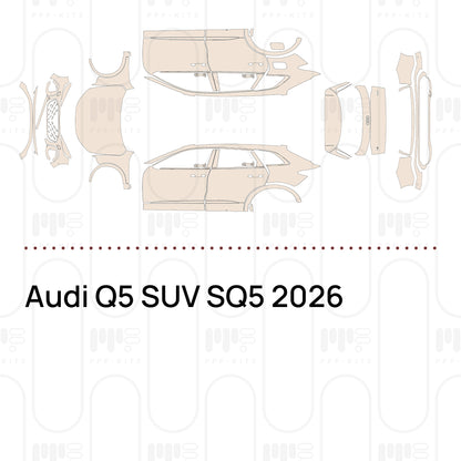 Pre-Cut PPF Audi Q5 SUV SQ5 2026