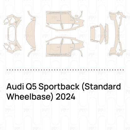 Pre-Cut PPF Audi Q5 Sportback (Standard Wheelbase) 2024