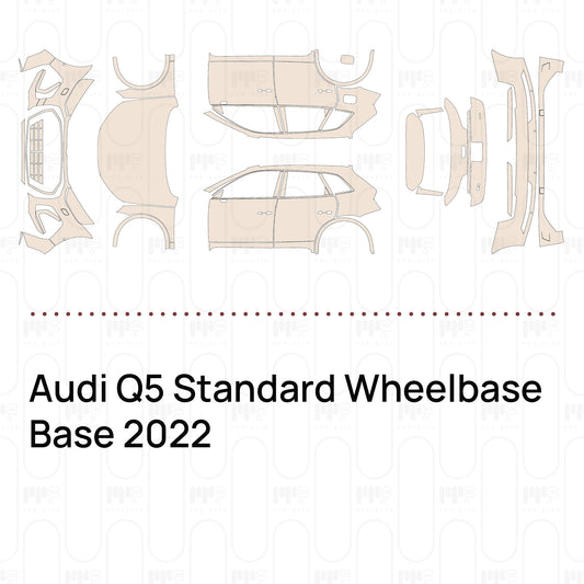 Pre-Cut PPF Audi Q5 Standard Wheelbase Base 2022