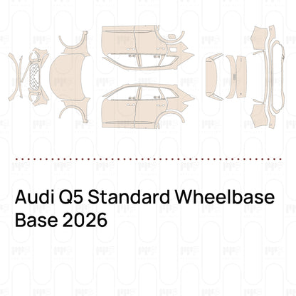 Pre-Cut PPF Audi Q5 Standard Wheelbase Base 2026