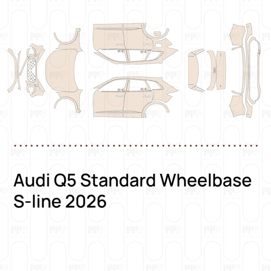 Pre-Cut PPF Audi Q5 Standard Wheelbase S-line 2026