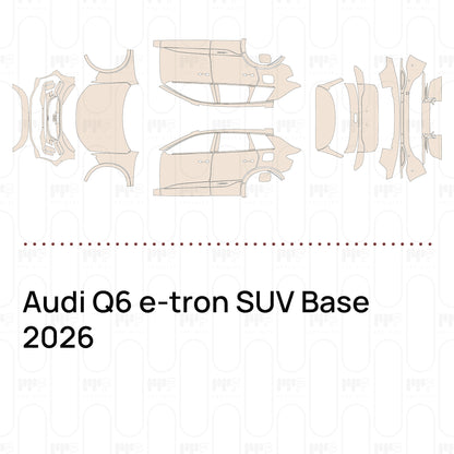 Pre-Cut PPF Audi Q6 e-tron SUV Base 2026