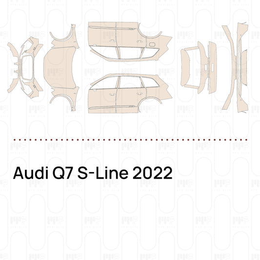 Pre-Cut PPF Audi Q7 S-Line 2022