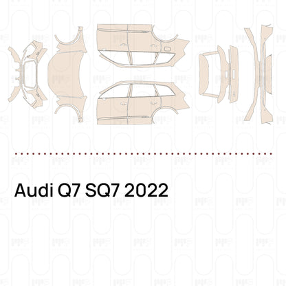 Pre-Cut PPF Audi Q7 SQ7 2022