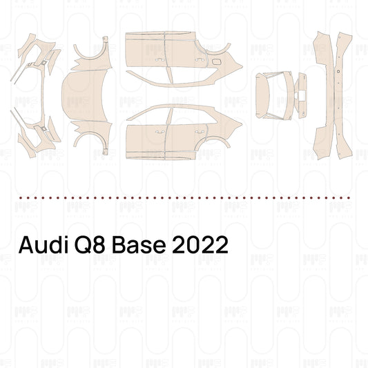 Pre-Cut PPF Audi Q8 Base 2022