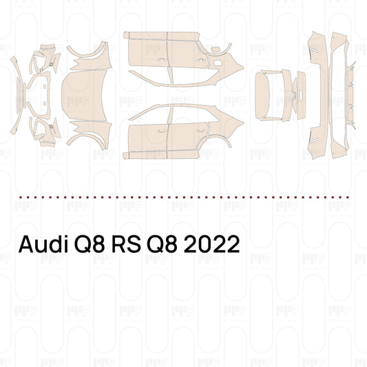 Pre-Cut PPF Audi Q8 RS Q8 2022