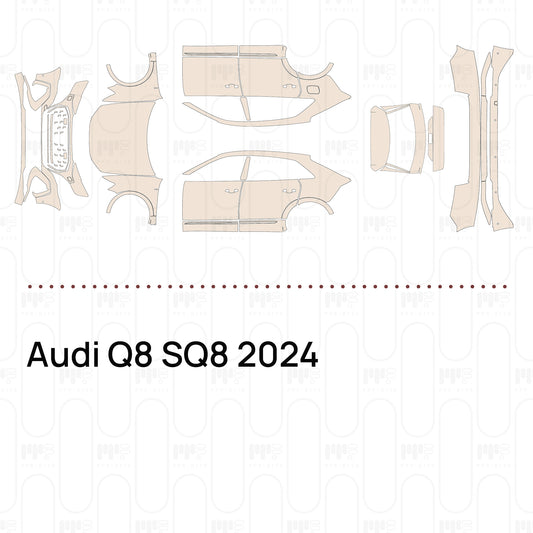 Pre-Cut PPF Audi Q8 SQ8 2024