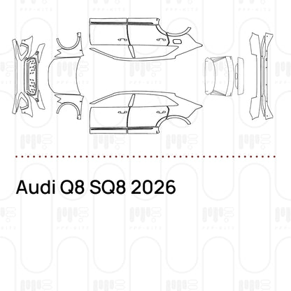 Pre-Cut PPF Audi Q8 SQ8 2026