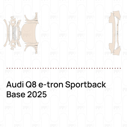 Pre-Cut PPF Audi Q8 e-tron Sportback Base 2025
