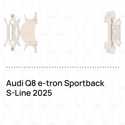 Pre-Cut PPF Audi Q8 e-tron Sportback S-Line 2025
