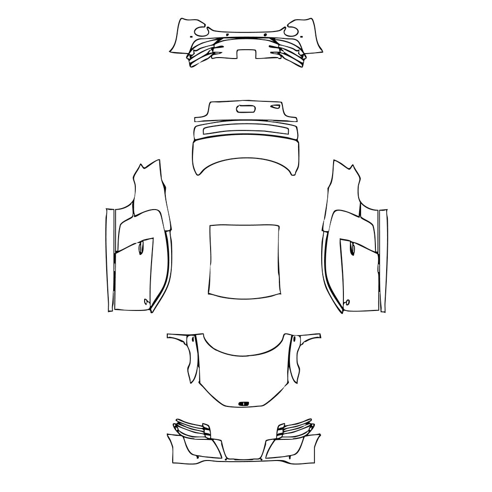 Pre-Cut PPF Audi R8 V10 Coupe 2009 - PPF-Kits