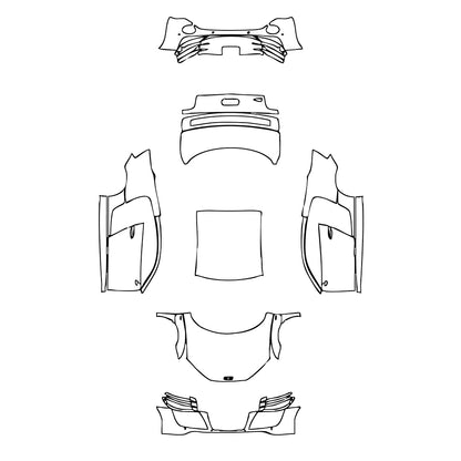 Pre-Cut PPF Audi R8 V10 Coupe 2011 - PPF-Kits