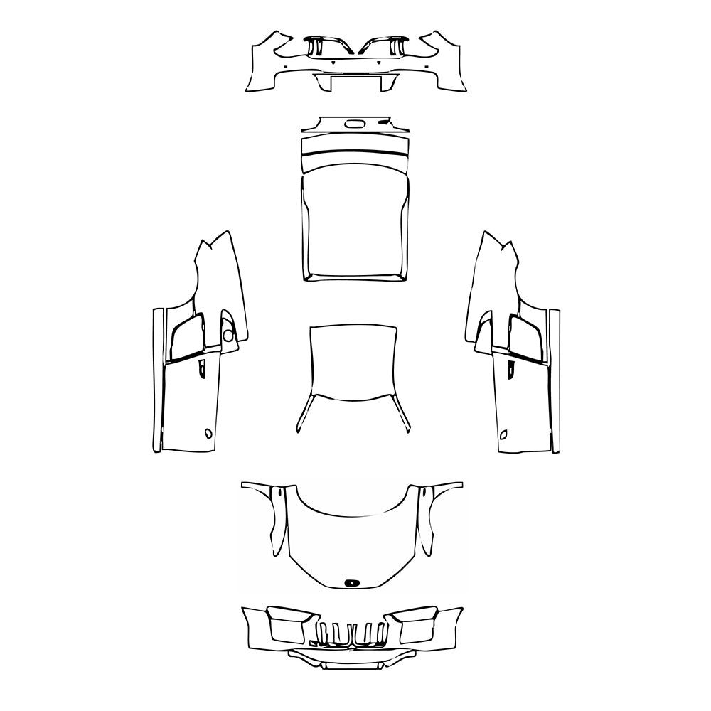 Pre-Cut PPF Audi R8 V10 Coupe 2018 - PPF-Kits