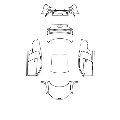 Pre-Cut PPF Audi R8 V8 Coupe 2012 - PPF-Kits