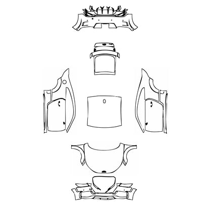 Pre-Cut PPF Audi TT TT RS Coupe 2021 - PPF-Kits