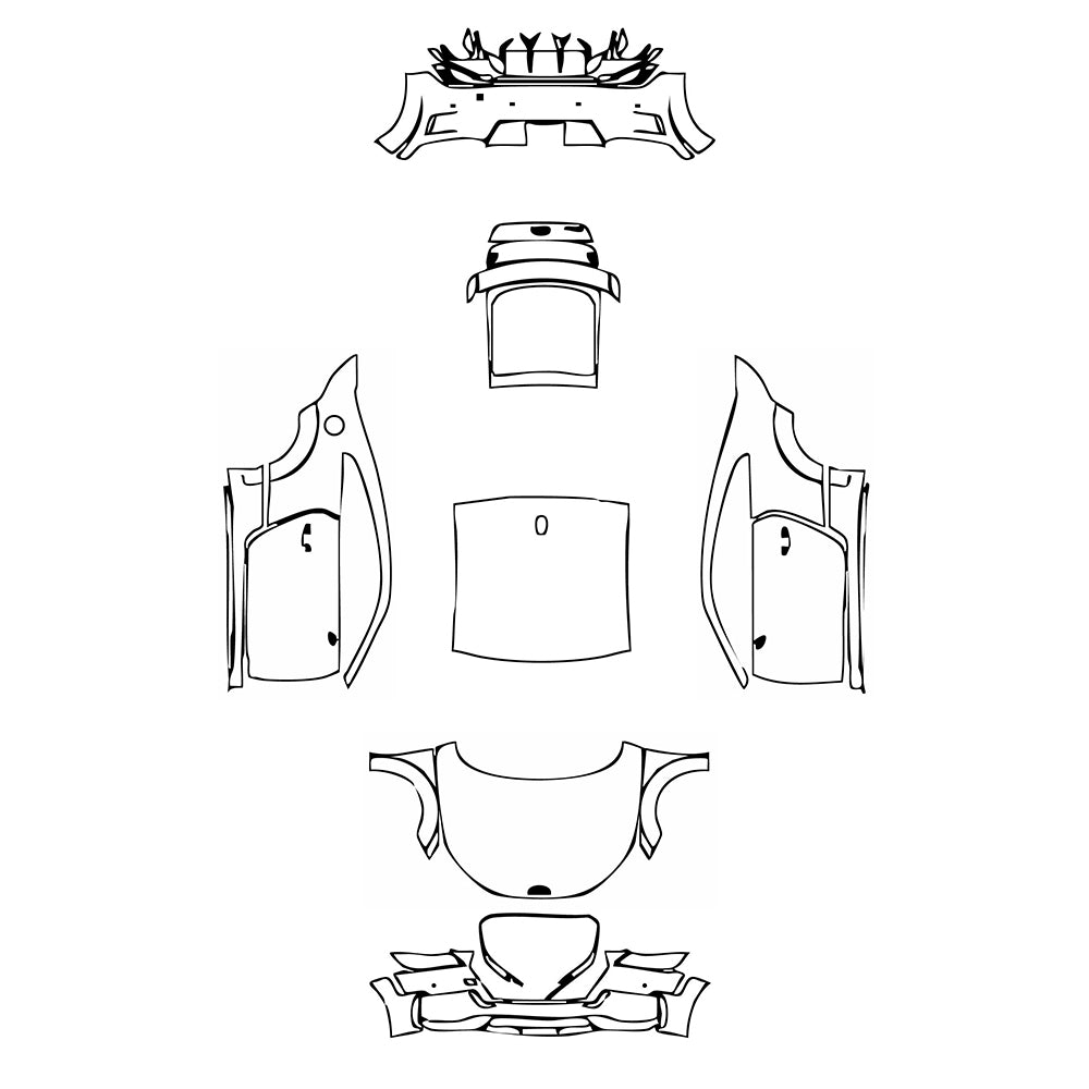 Pre-Cut PPF Audi TT TT RS Coupe 2023 - PPF-Kits