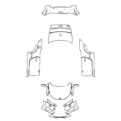 Pre-Cut PPF Audi TT TT Roadster S-line 2019 - PPF-Kits