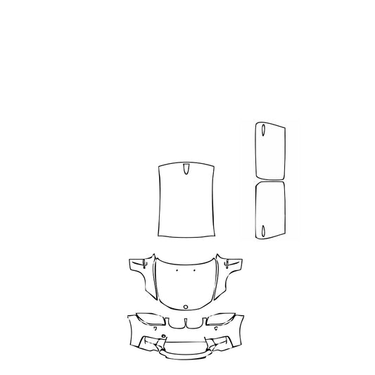 Pre-Cut PPF BMW 1 Series 3-door Sports Hatch 1M 2011 - PPF-Kits