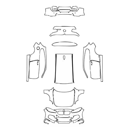 Pre-Cut PPF BMW 1 Series 3-door Sports Hatch M140i 2017 - PPF-Kits