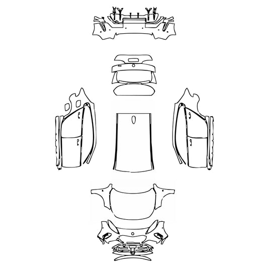 Pre-Cut PPF BMW 1 Series 5-door Sports Hatch M Sport 2025 - PPF-Kits