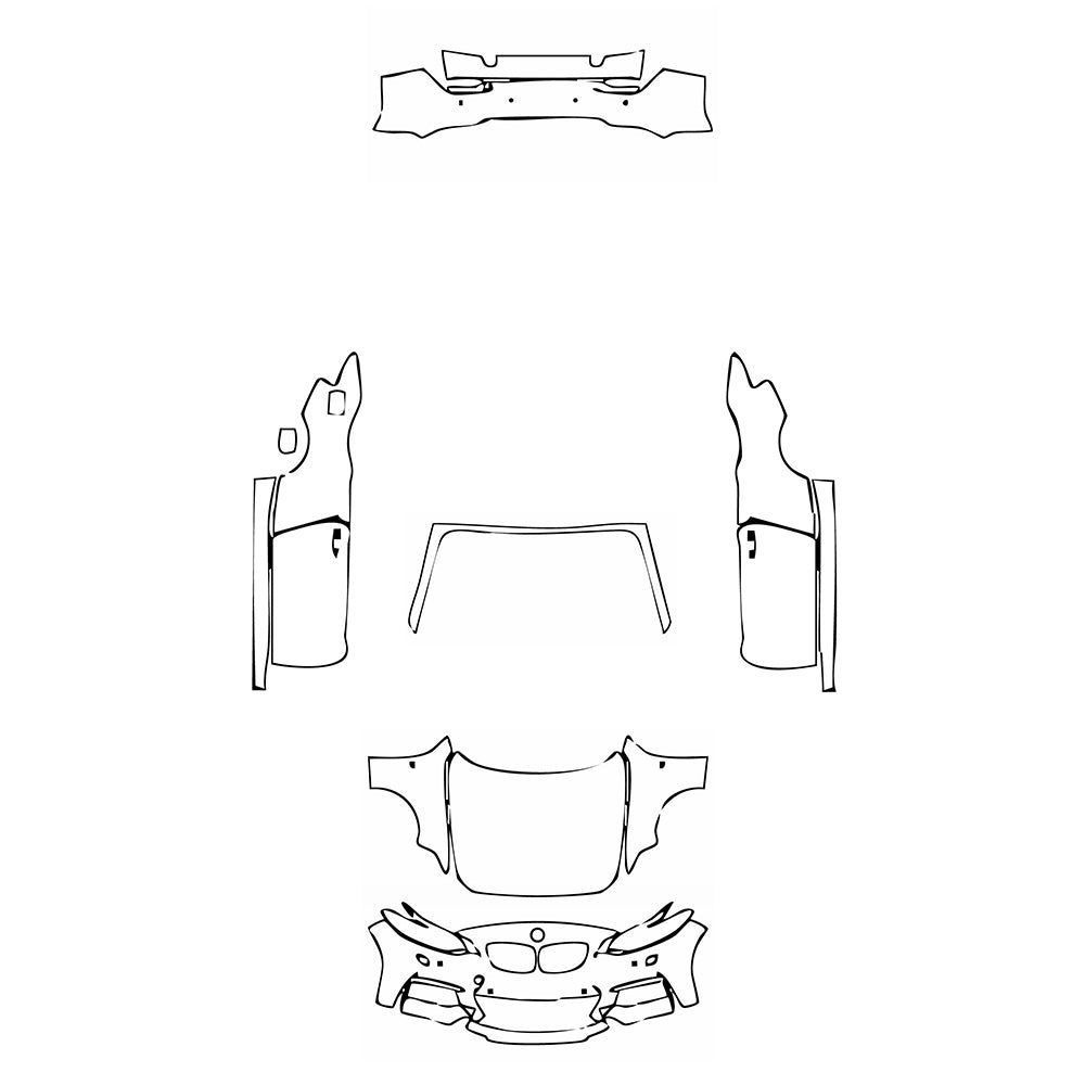 Pre-Cut PPF BMW 2 Series Convertible M235 M240 2016 - PPF-Kits