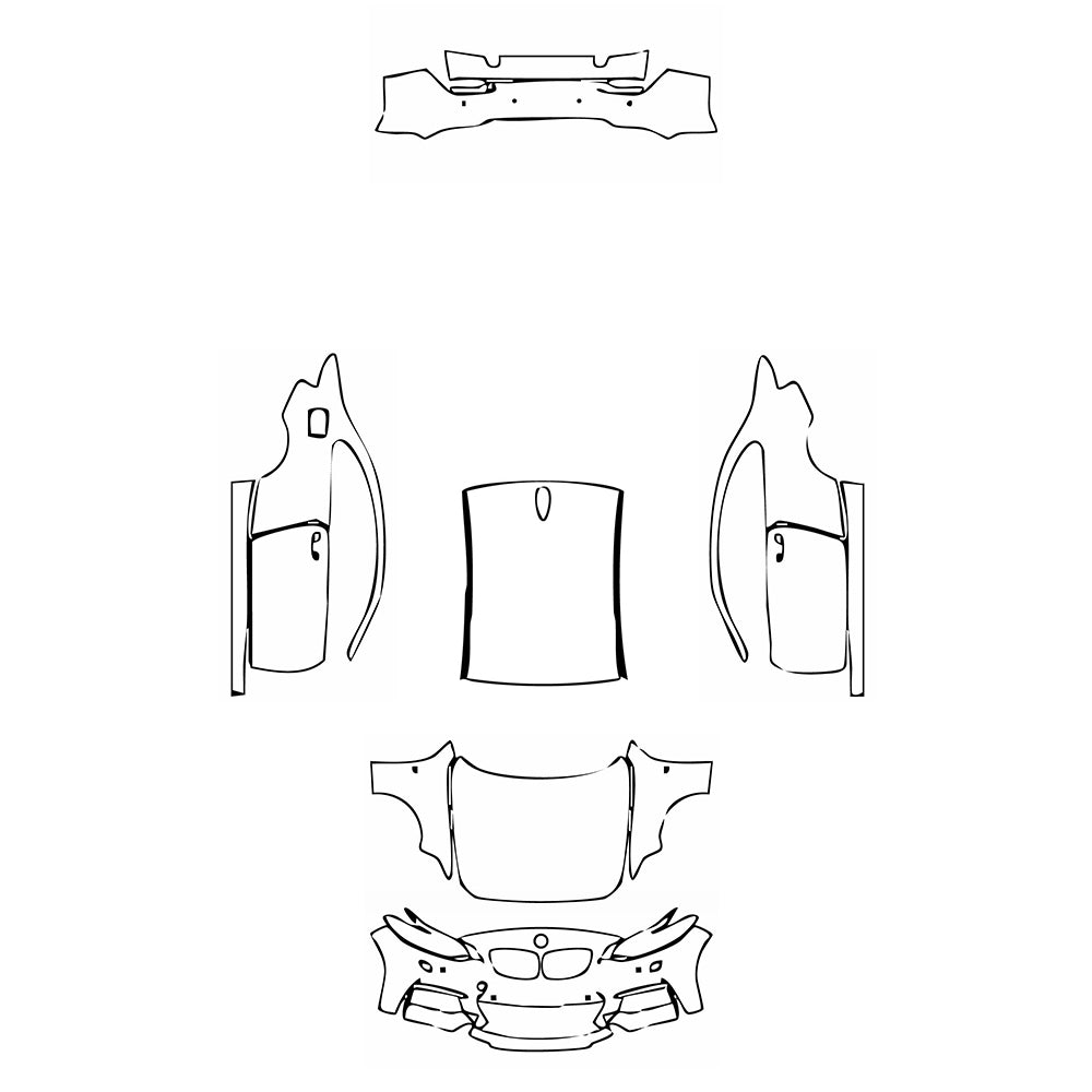 Pre-Cut PPF BMW 2 Series Coupe M235 M240 2021 - PPF-Kits