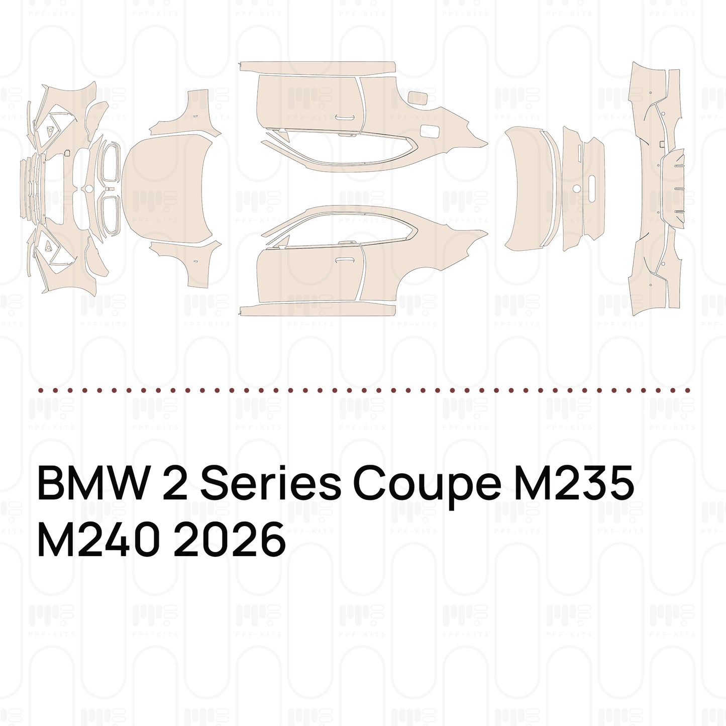 Pre-Cut PPF BMW 2 Series Coupe M235 M240 2026