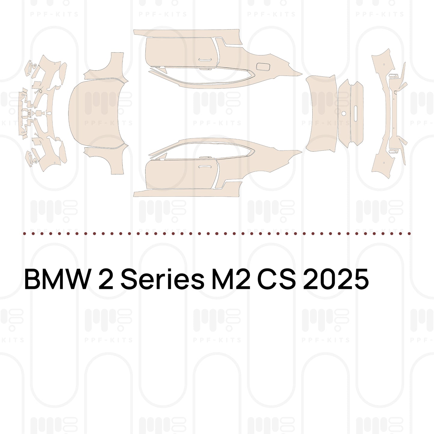 Pre-Cut PPF BMW 2 Series M2 CS 2025