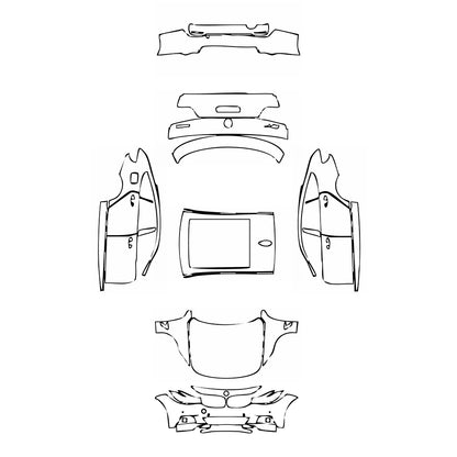 Pre-Cut PPF BMW 3 Series Gran Turismo M Sport 2013 - PPF-Kits