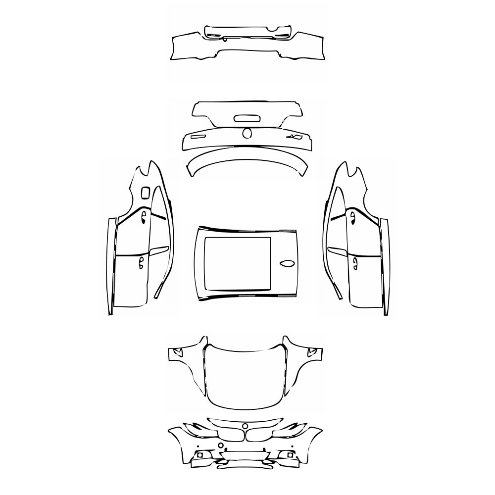 Pre-Cut PPF BMW 3 Series Gran Turismo M Sport 2016 - PPF-Kits